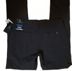 PGA Tour Men's Black Course Comfort Pants